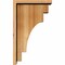 Ekena Millwork Mediterranean Rough Sawn Corbel w/Backplate, Western Red Cedar, 6"W x 12"D x 20"H COR06X12X20MED01RWR - alternate 2